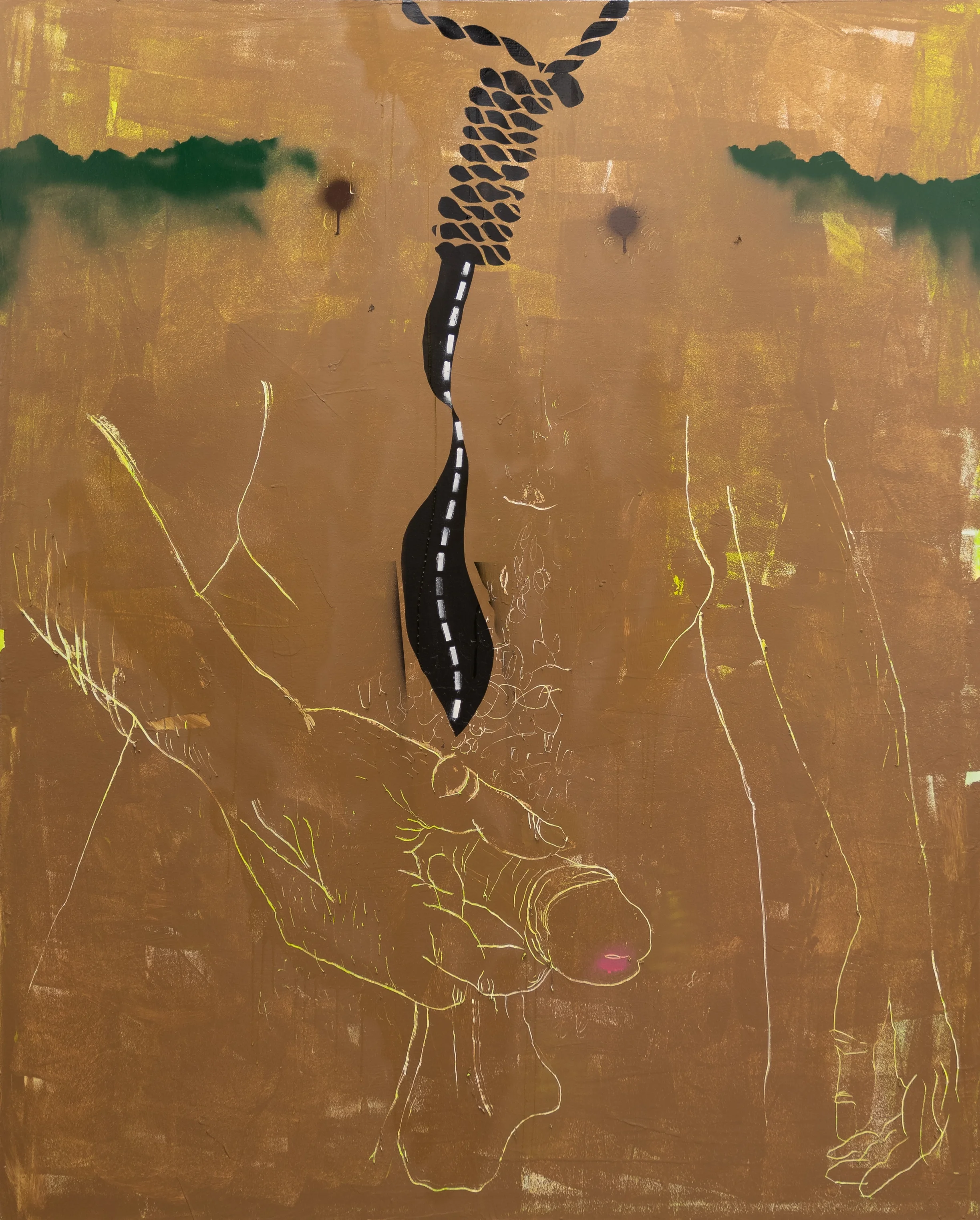Blue Collar 60" x 42" 2018