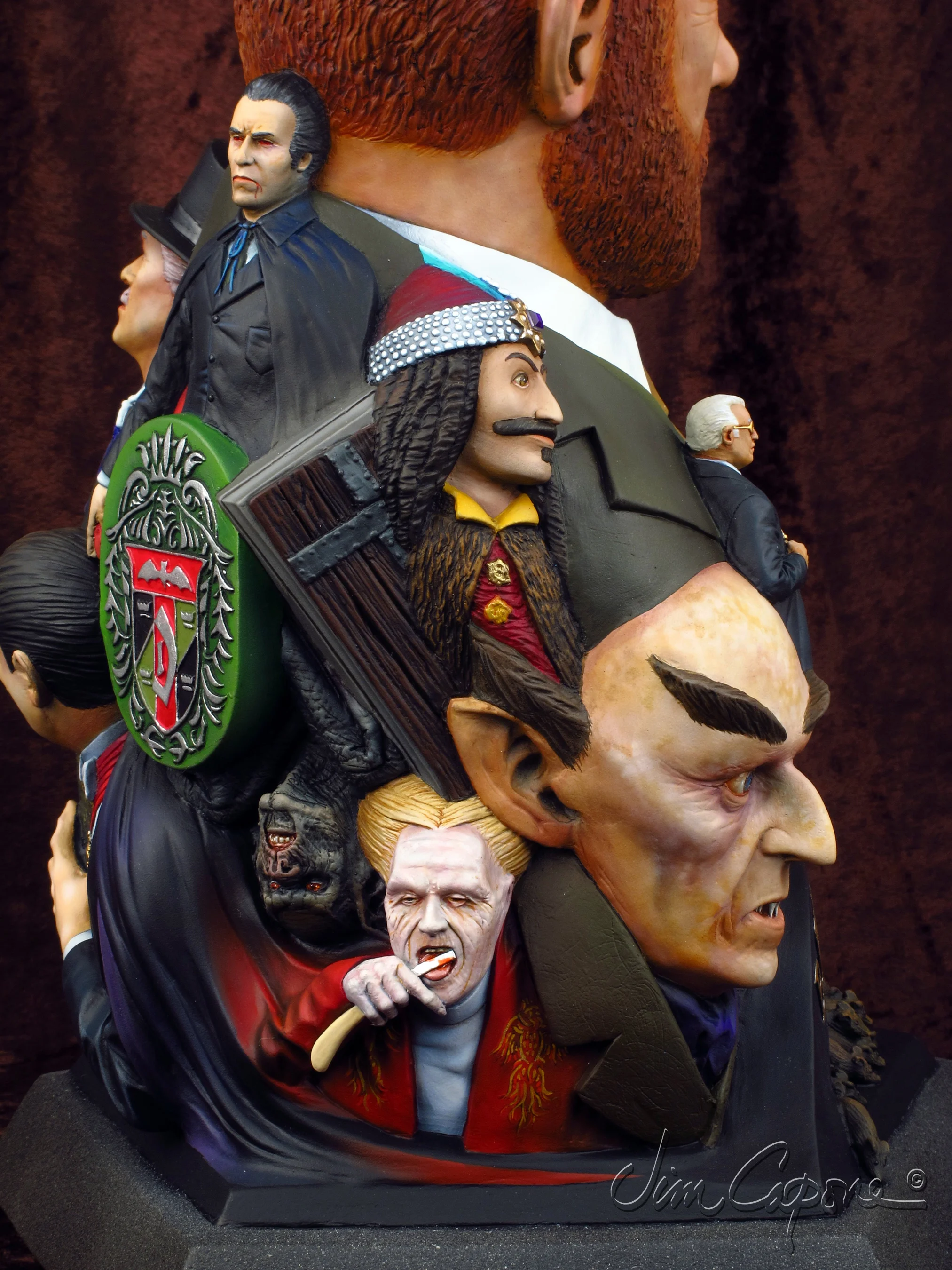 Stoker Tribute Bust (Detail 2)
