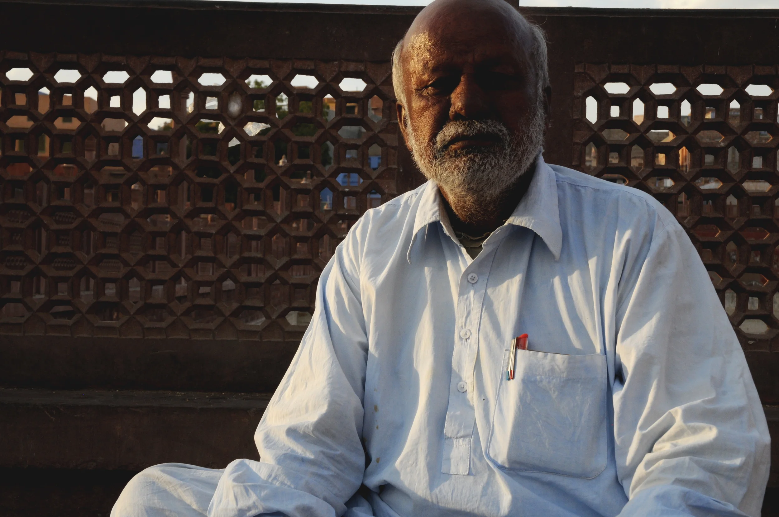Man in Jaipur, India - 2008