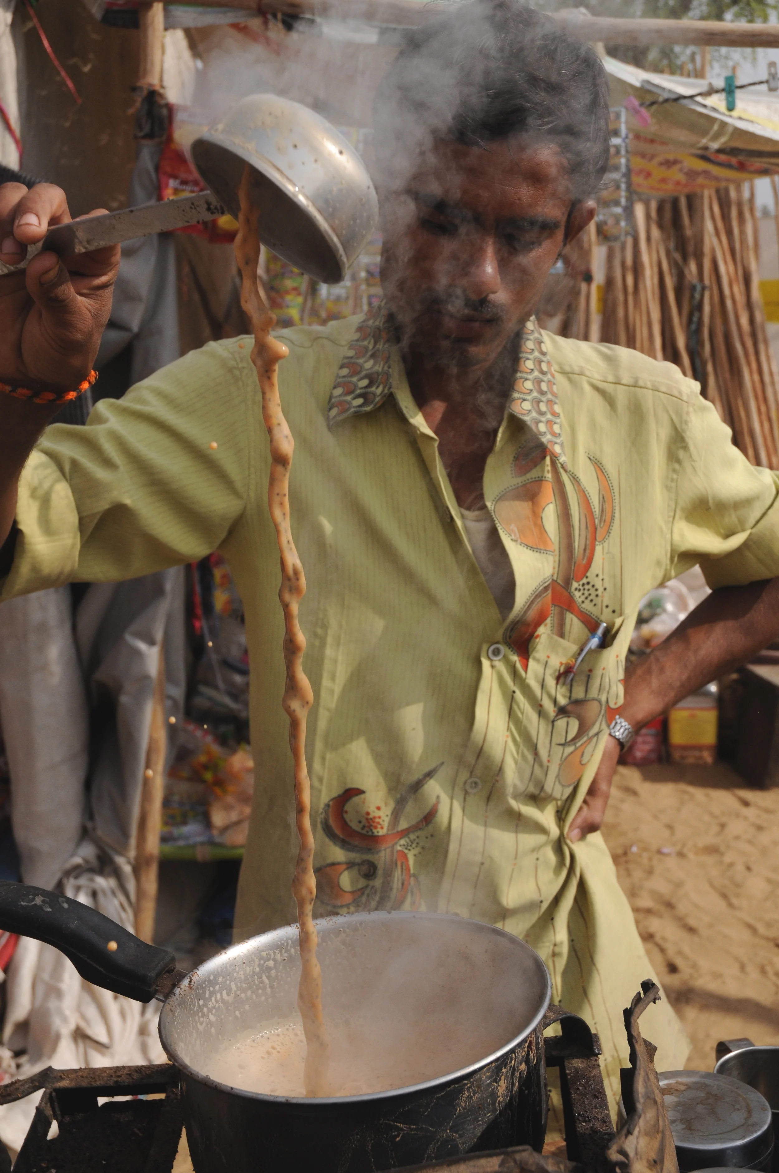 Tea Seller, Shekawati, India - 2010