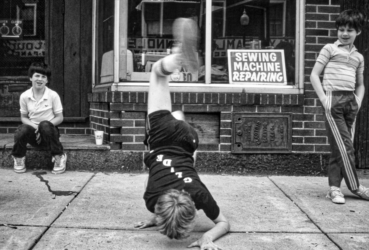 Break Dancers - Boston - 1982