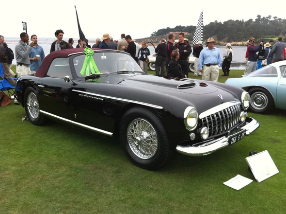 1st Place In Class - Pebble Beach 2010