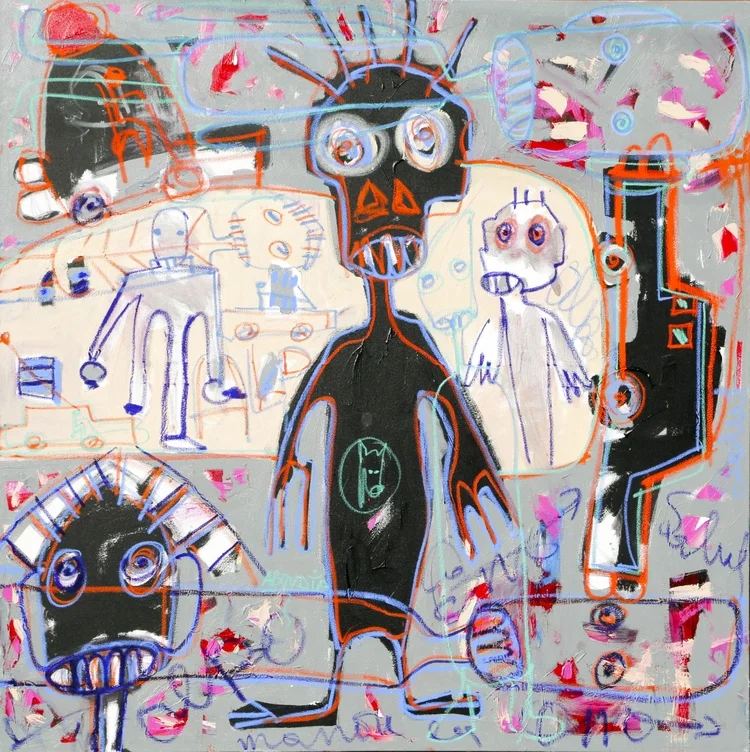 La bataille d'Aboudia, peintre d'Abidjan en guerre