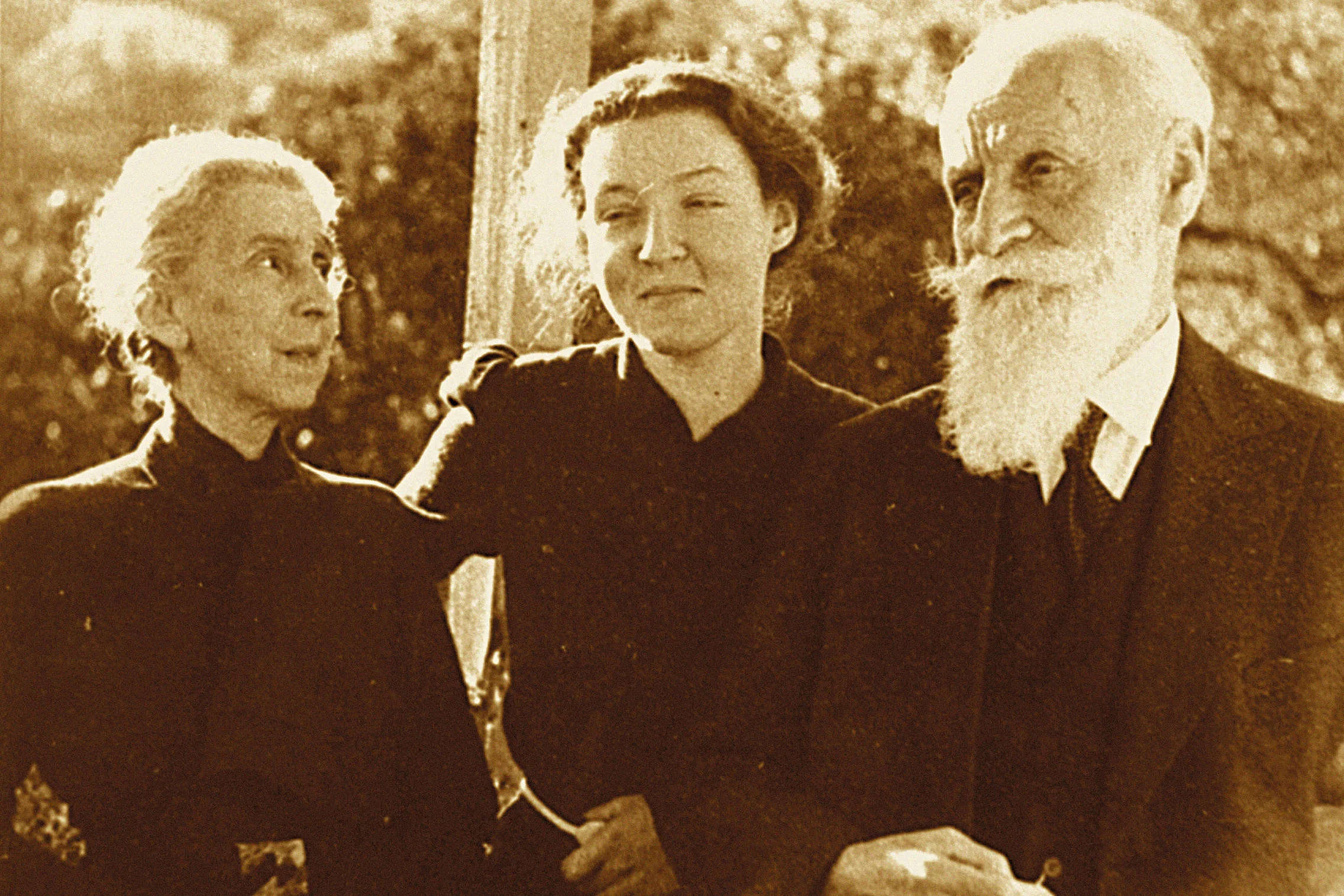 Charlotte Salomon et ses grand parents