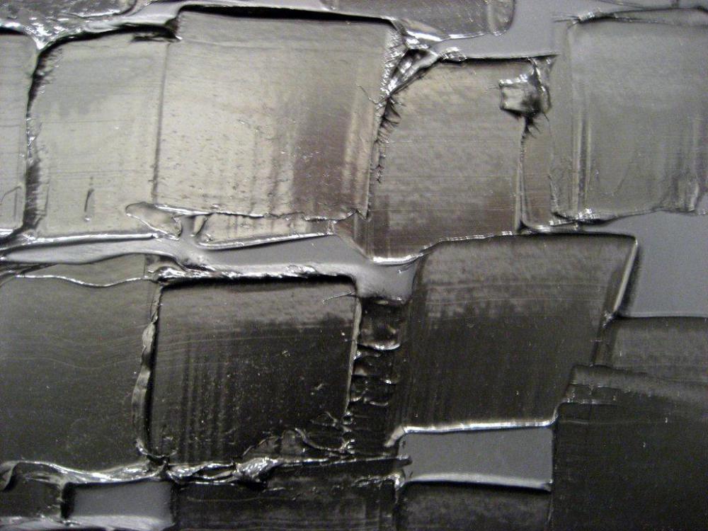 Pierre Soulages, acrylic on canvas. 65 x 51 inches. Karsten Greve