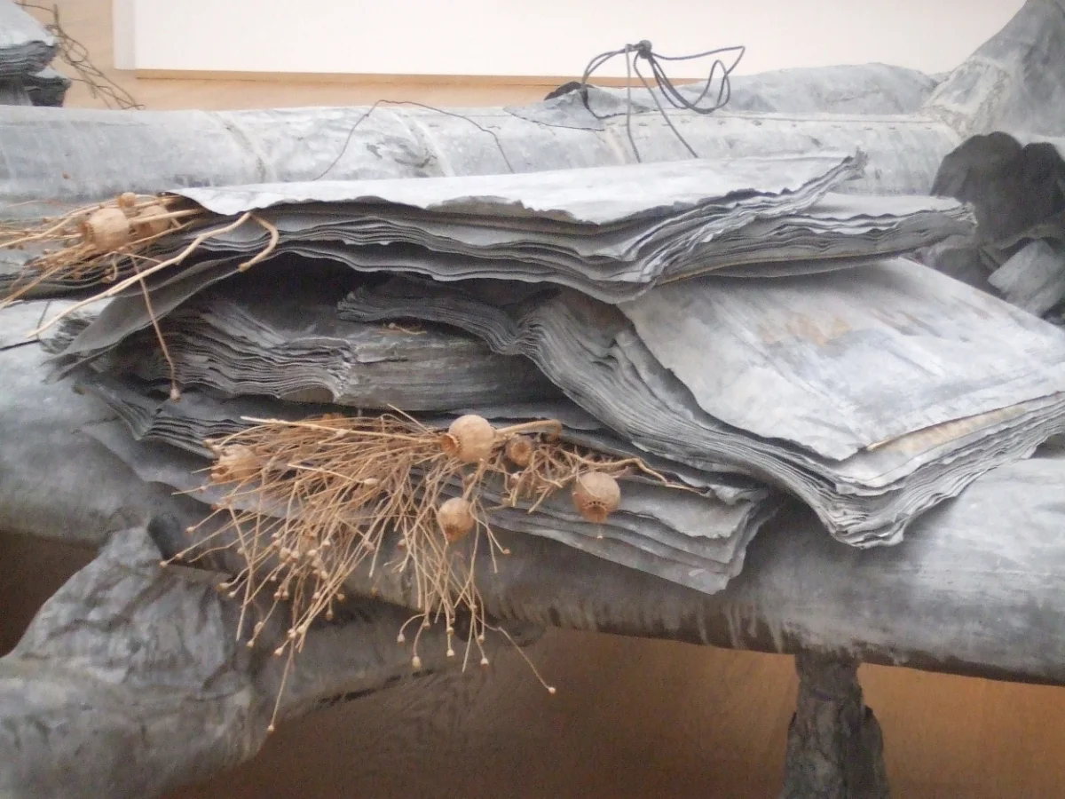 Anselm Kiefer, « Mohn und Gedächtnis » (Pavot et Mémoire) , 1989. Hamburger Bahnhof