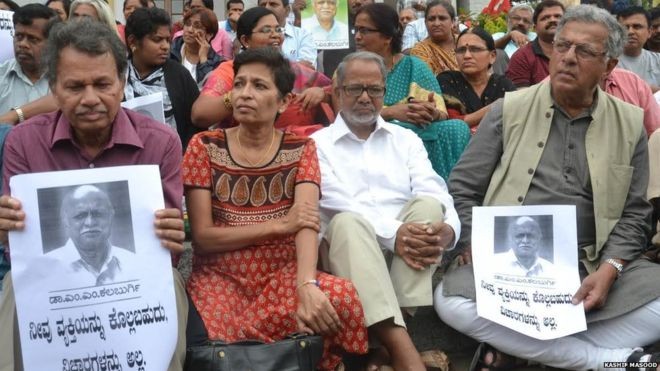 Le Dr Malleshappa Kalburgi, un penseur rationaliste, a été assassiné en août dernier par les habituels inconnus à Dharwad dans l'État du Karnataka