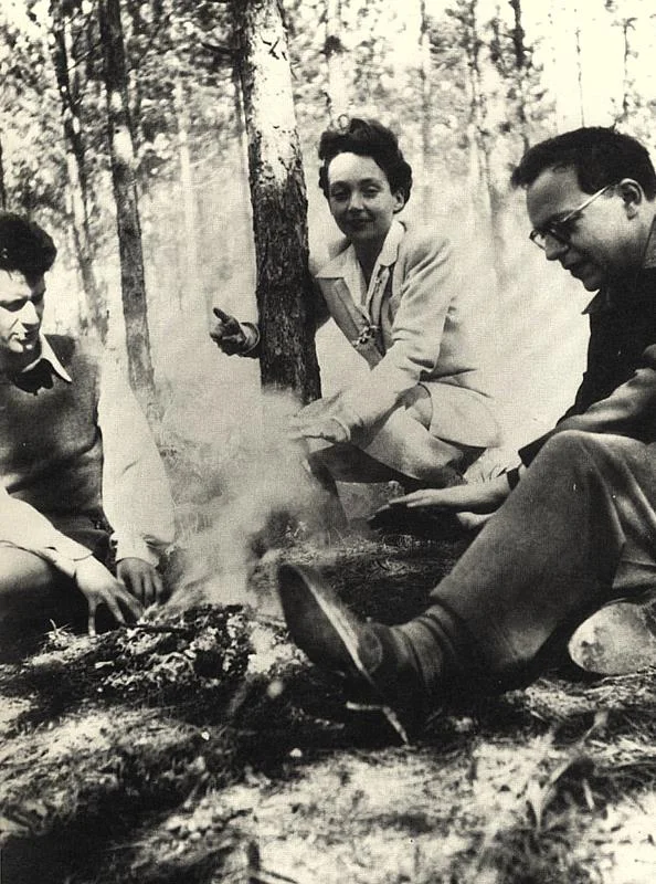 Dionys Mascolo, Marguerite Duras et Robert Antelme