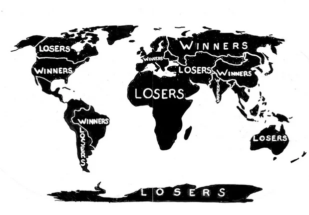 Olivier Garraud,&nbsp;Sans titre (carte du monde), Wall Drawing, 2015 Dessin mural —&nbsp;Dimensions variables Courtesy of the artist &amp; La Maison des Arts de Malakoff , Malakoff