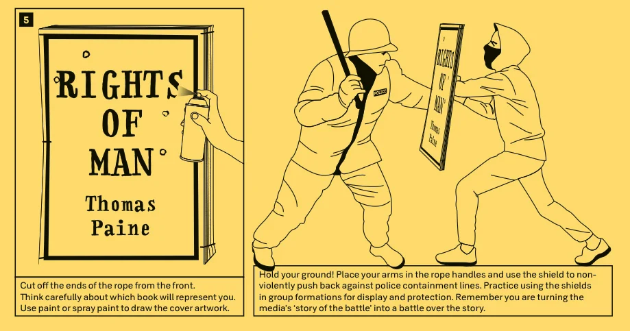 Les livres-boucliers : la connaissance comme outil de contestation