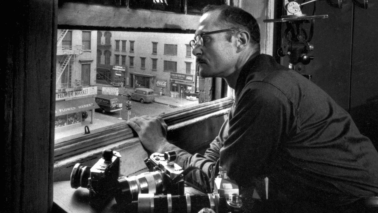 W. Eugene Smith à la fenêtre du Loft