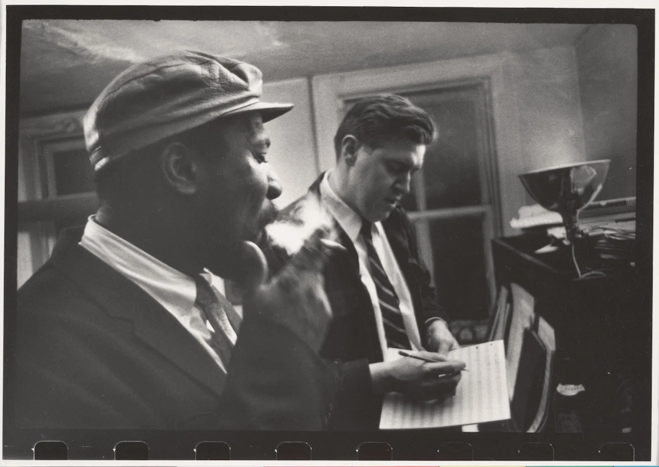 Thelonious Monk et Hall Overton Photo&nbsp;W. Eugene Smith.