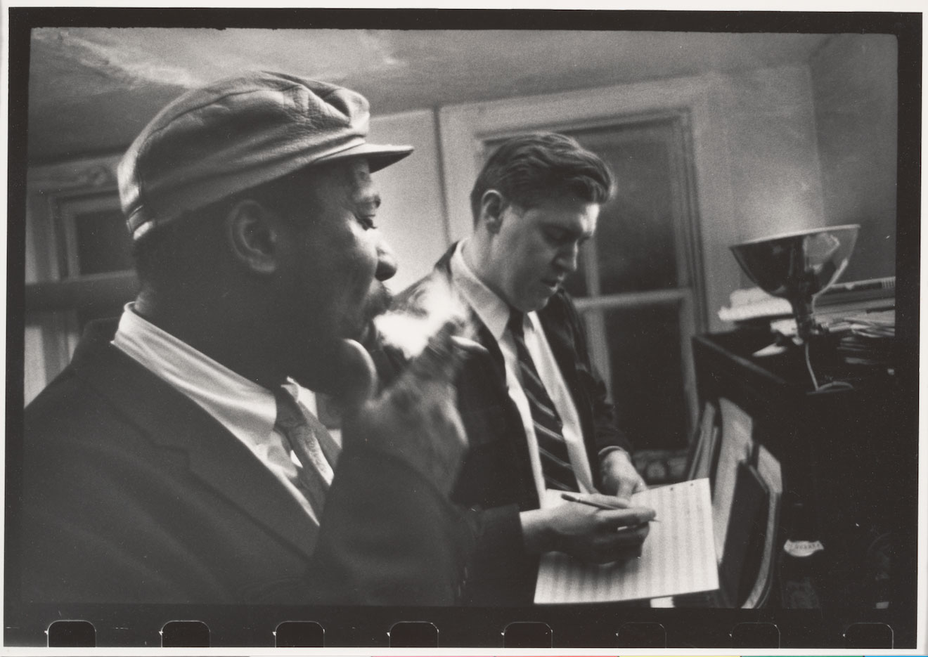 Thelonious Monk et Hall Overton Photo W. Eugene Smith.