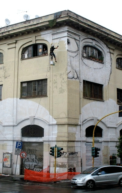 Blu, Rome,&nbsp;26 octobre 2014