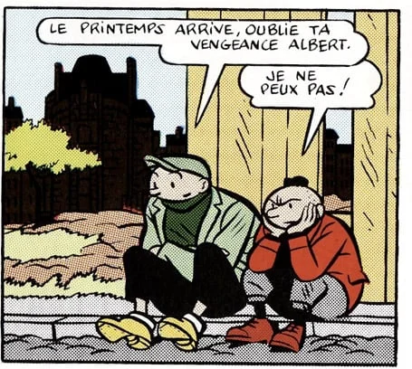 Yves Chaland et Serge Clerc, point à la ligne (claire)