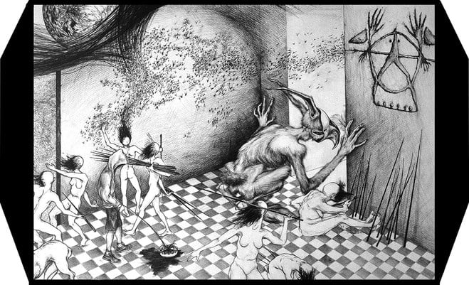 "Procédures sauvages" nous interroge sur la représentation du monstre. Allez, courage ! 