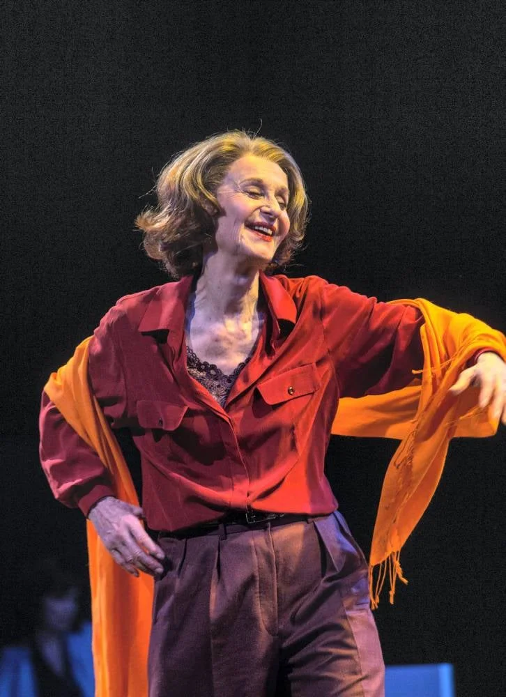 Francine Bergé, dans le rôle de Liliane Bettencourt.