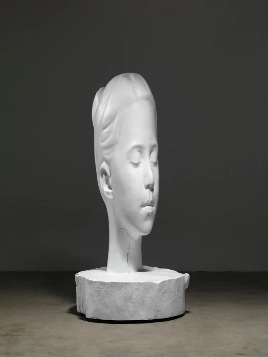 La femme forêt blanche de Jaume Plensa 