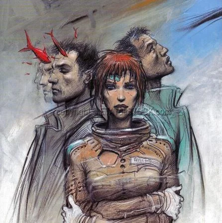 Du sable, comme s'il en coulait - ou bien du sable dans la mémoire ?