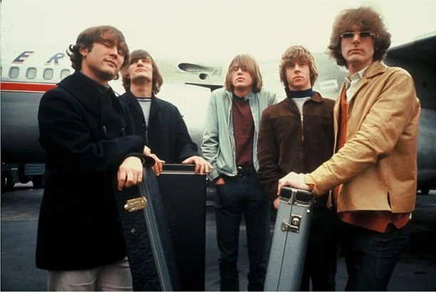The Byrds 1965: David Crosby, Gene Clark, Michael Clarke, Chris Hillman, and Jim McGuinn