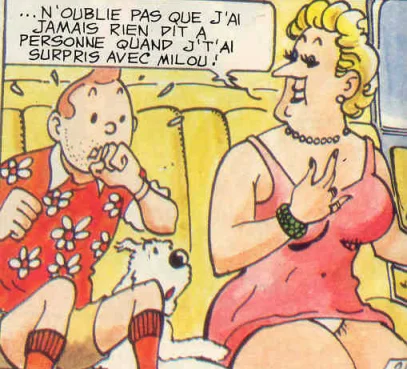 Tintin détourné : "Un Faux graphiste" lâche l'affaire