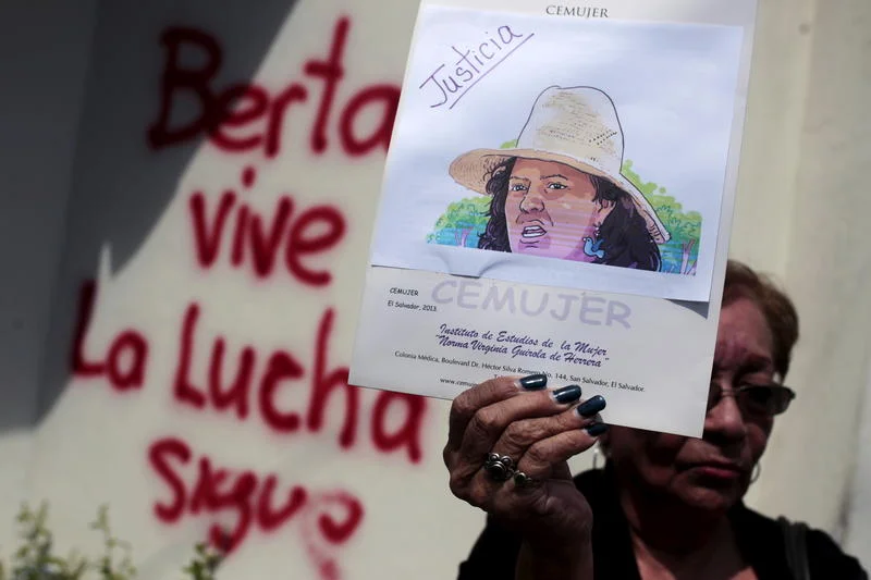 Berta Cáceres, militante écologiste hondurienne assassinée
