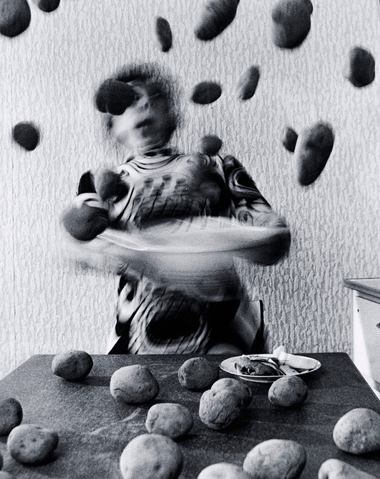 Anna et Bernhard Blume Küchenkoller, cuisine en folie, 1985 Courtesy Galerie Françoise Paviot