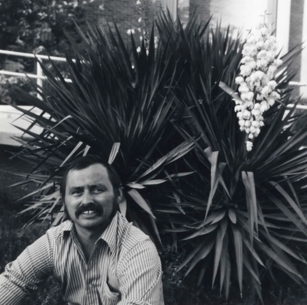 Photograph of Jim Harrison, 1970, by LaVerne Harrell Clark