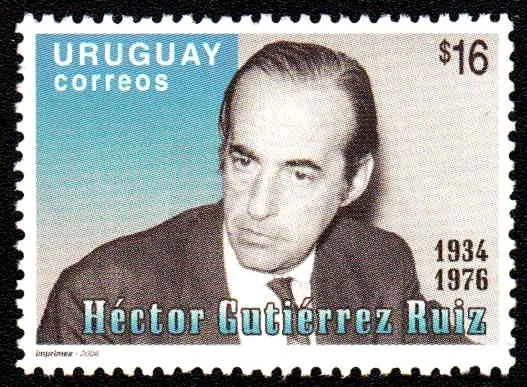 Hector Gutierrez Ruiz, président du Parlement au moment du coup d'État en Uruguay