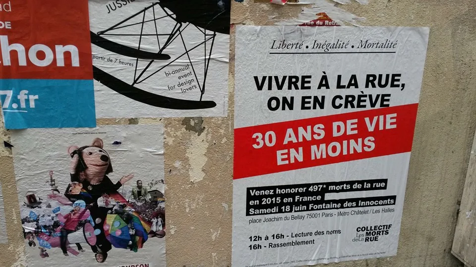 Pour les sans domicile, l'été tue autant que l'hiver, par le collectif Les Morts de la rue