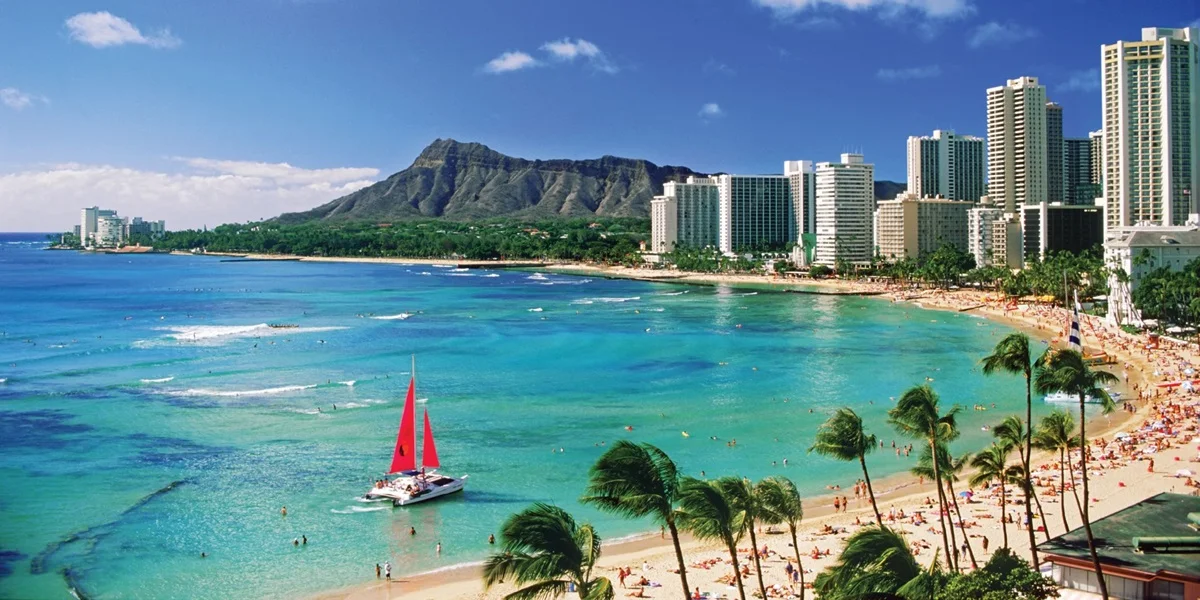 Disco-surf à Hawaï