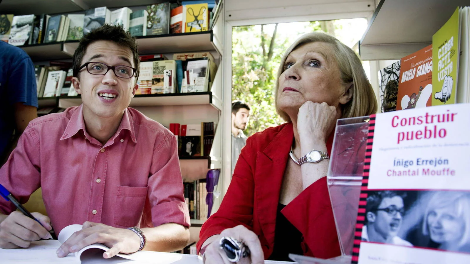 Inigo Errejon et Chantal Mouffe