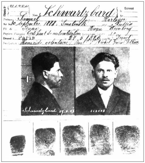 Sholem (Samuel) Schwarzbard