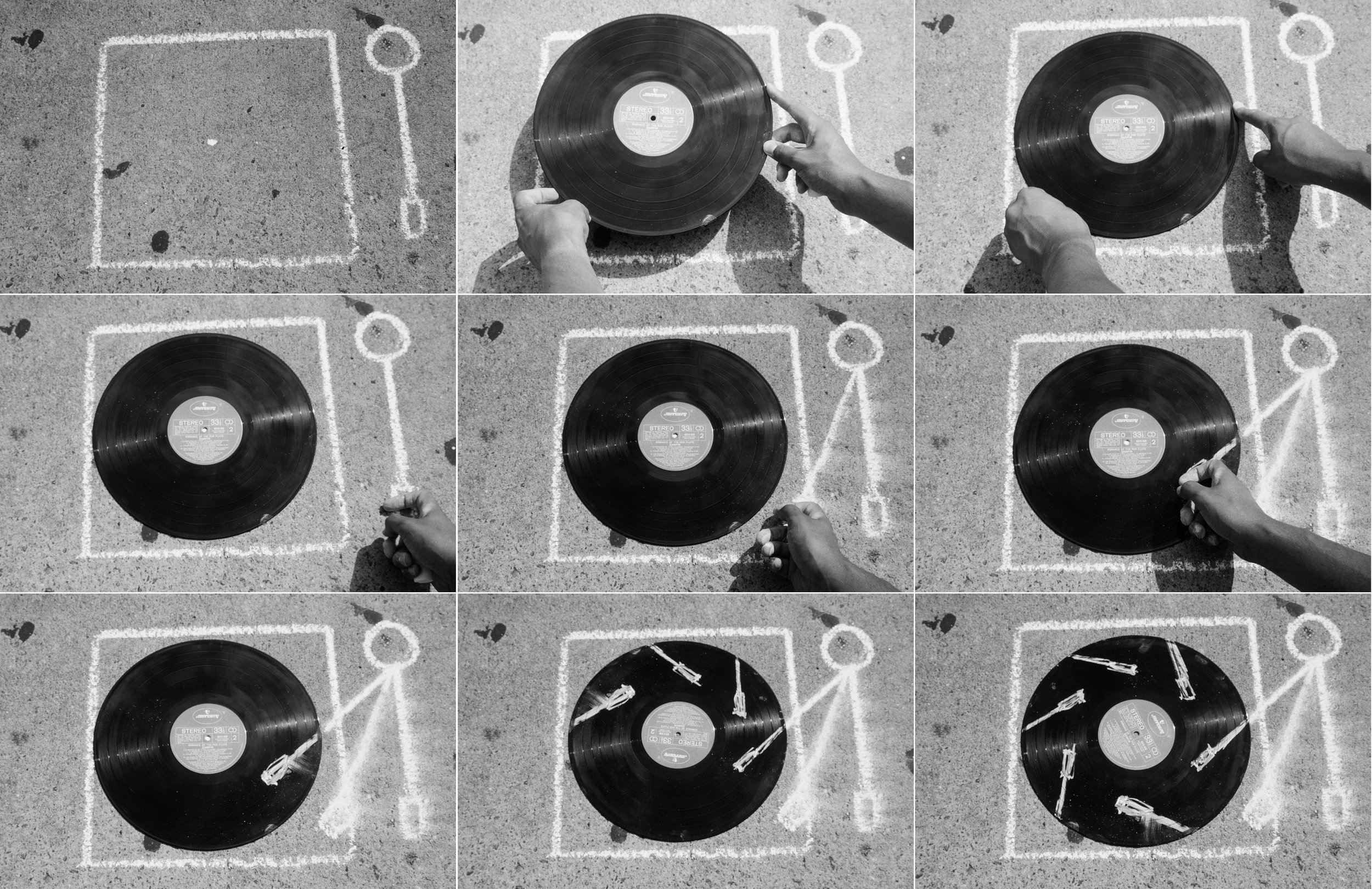 Robin Rhode repackage Simone de Beauvoir en version sud africaine 