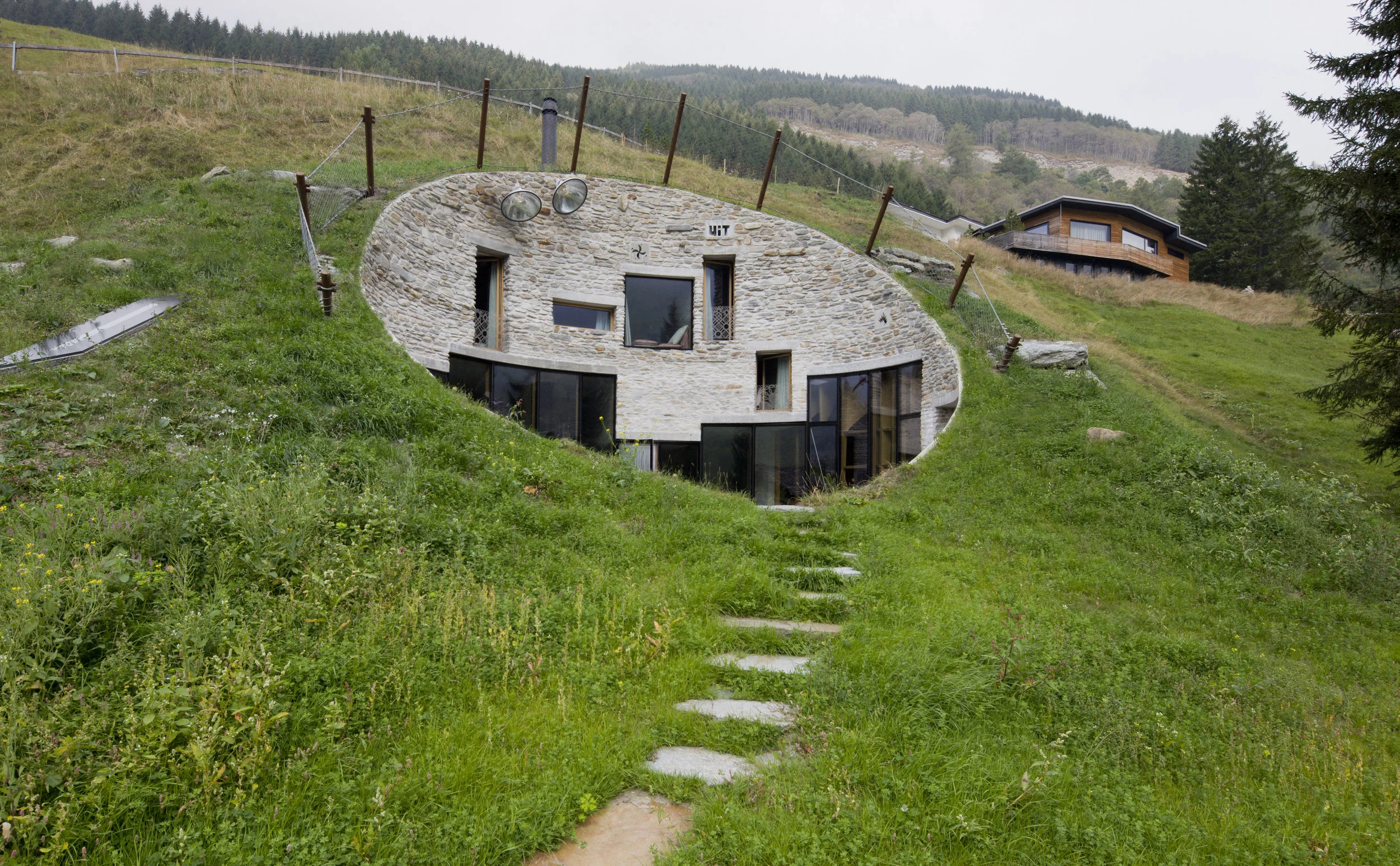 SeARCH and CMA, Villa Vals, 2009, Graubünden, S uisse . crédit: Iwan Baan