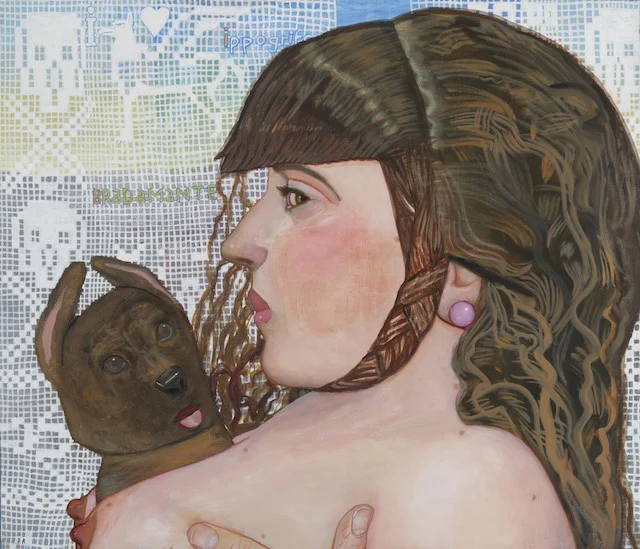 Pat Andrea fait basculer la réalité dans sa peinture  