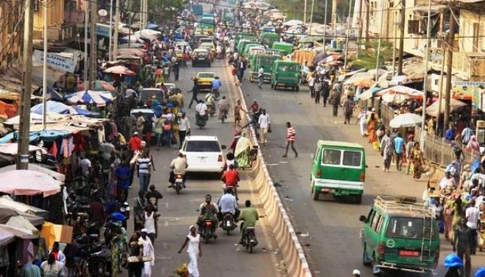 Bamako, le Grand marché.