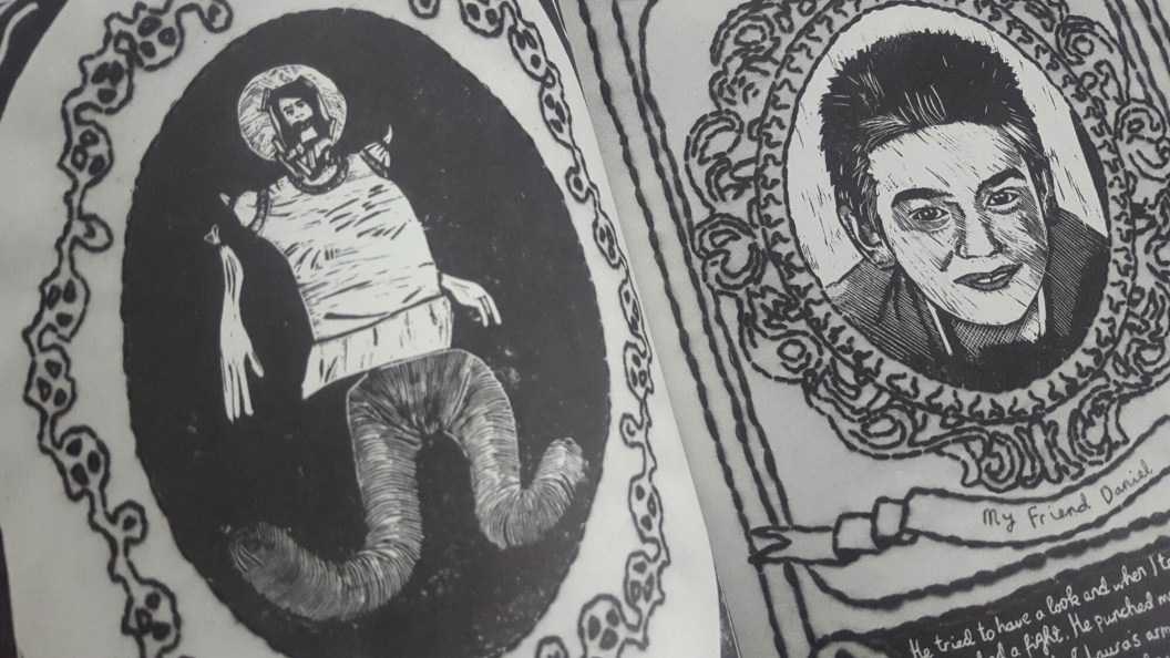 Une BD en linogravure ? Black Project pour vous servir