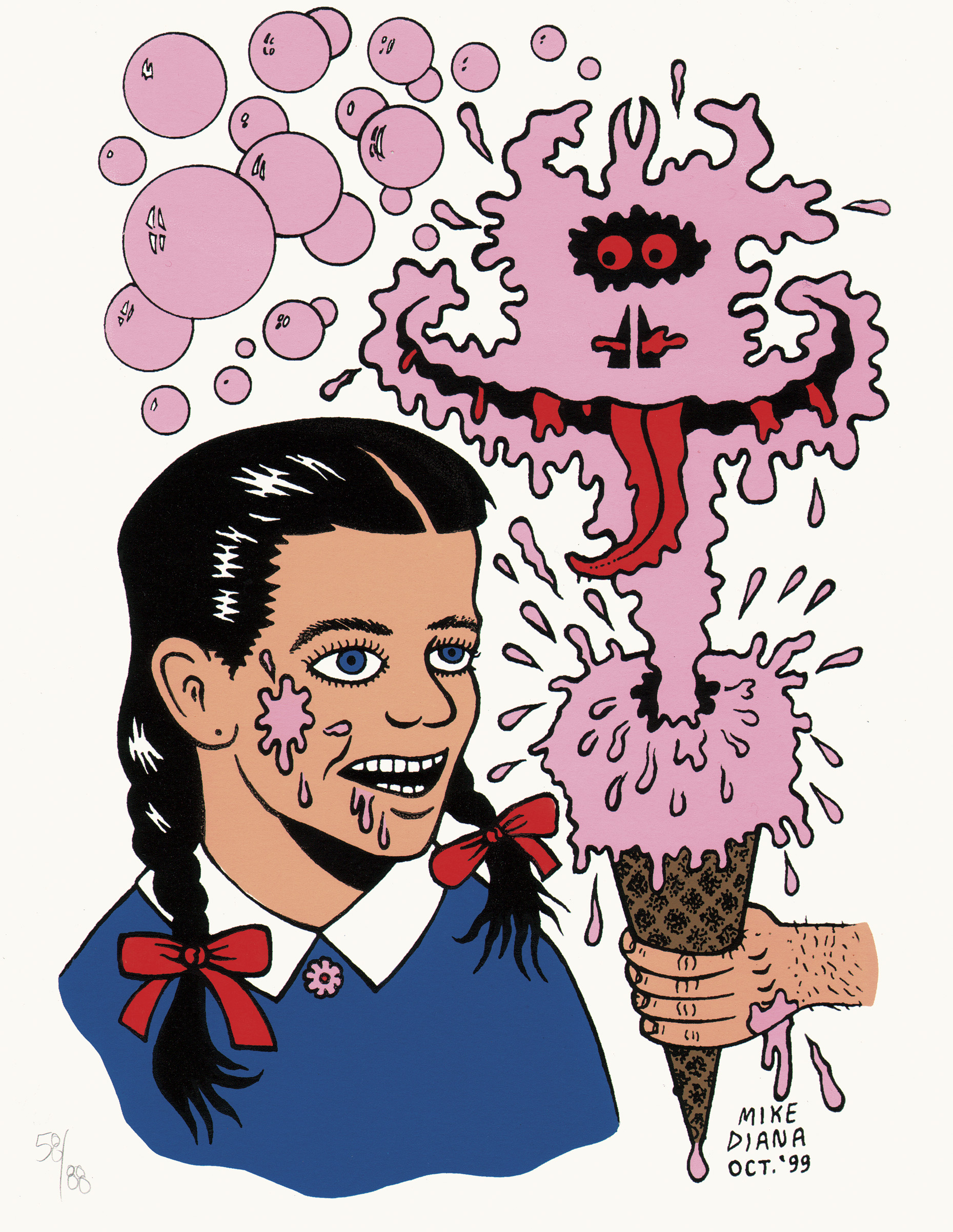 Les images hardcore de Mike Diana & Stu Mead chez Arts Factory 