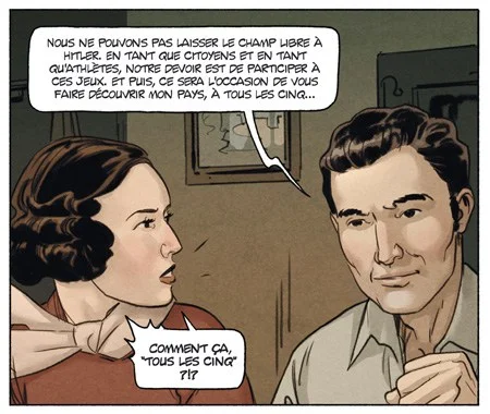 Les antifas aux olympiades populaires de Barcelone en 1936