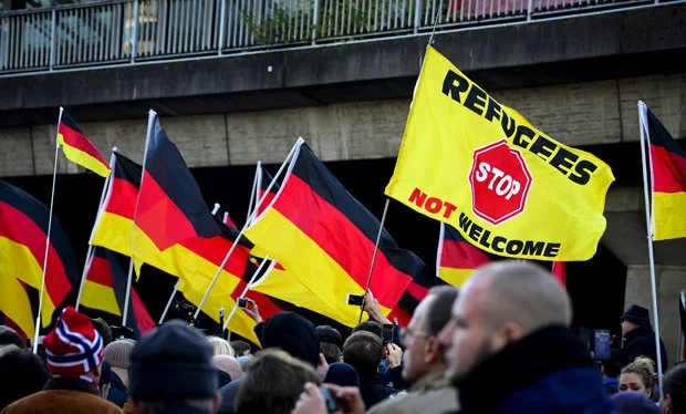 Une manifestation de l'extrême-droite allemande à Cologne