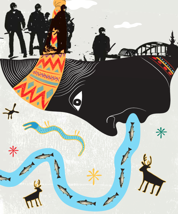 Taqawan : saumons et lutte amérindienne au Canada en 1981 