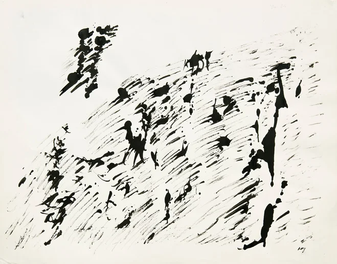 Figures d'Henri Michaux chez Lelong 
