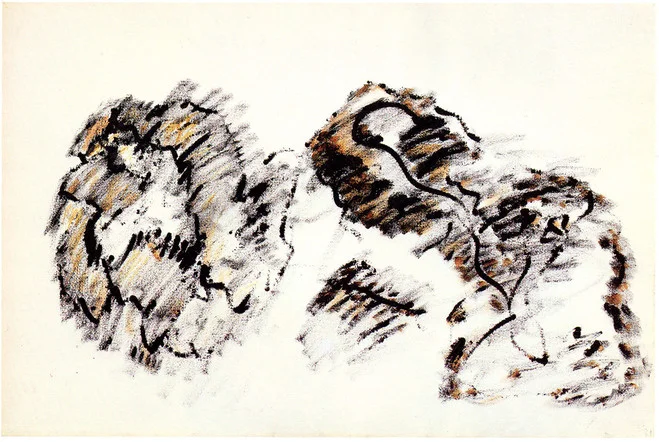 Henri Michaux Sans Titre, 1973 llimad) Acrylique sur papier — 59,5 × 90 cm© Henri Michaux Succession / Courtesy Galerie Lelong & Co. Paris