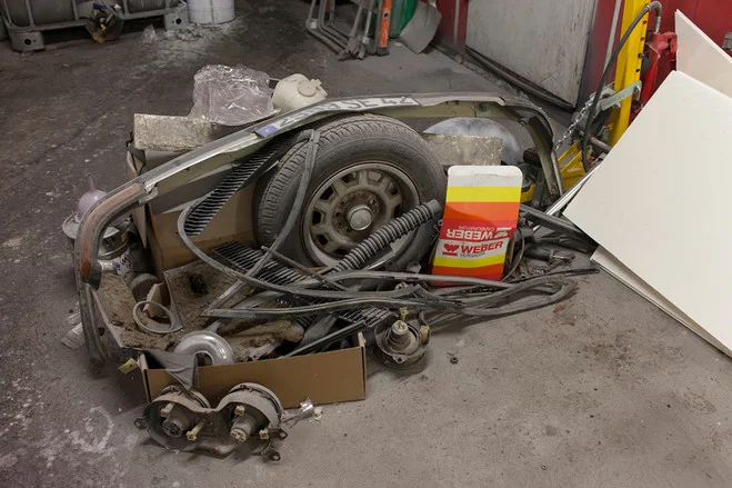 Ray Sander, Garage Fauriel, production en cours, 2017