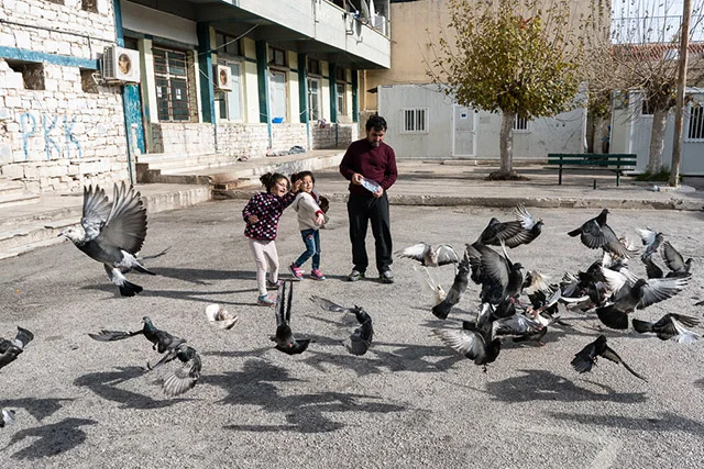 A Lavrio, un camp d’exilé.e.s kurdes auto-géré