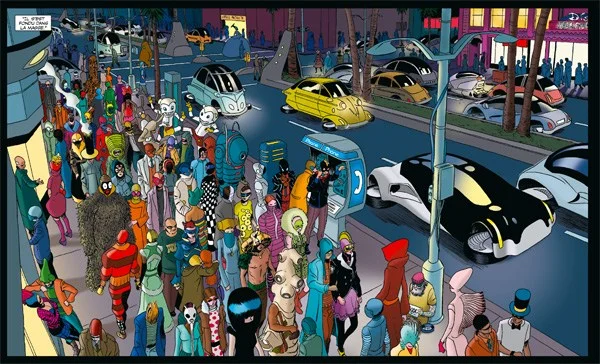 “The Private Eye”, la bd hors réseaux de Marcos Martin et Brian K. Vaughan