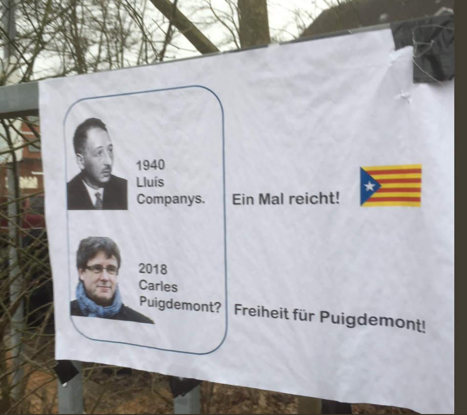 Empêchons que Puigdemont subisse le sort de Companys !