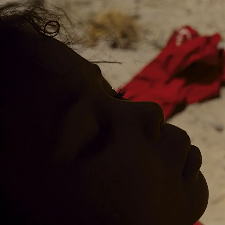 ©Didier Ben Loulou, SUD - Le profil de la petite fille, Jéricho, Cisjordanie, 1999