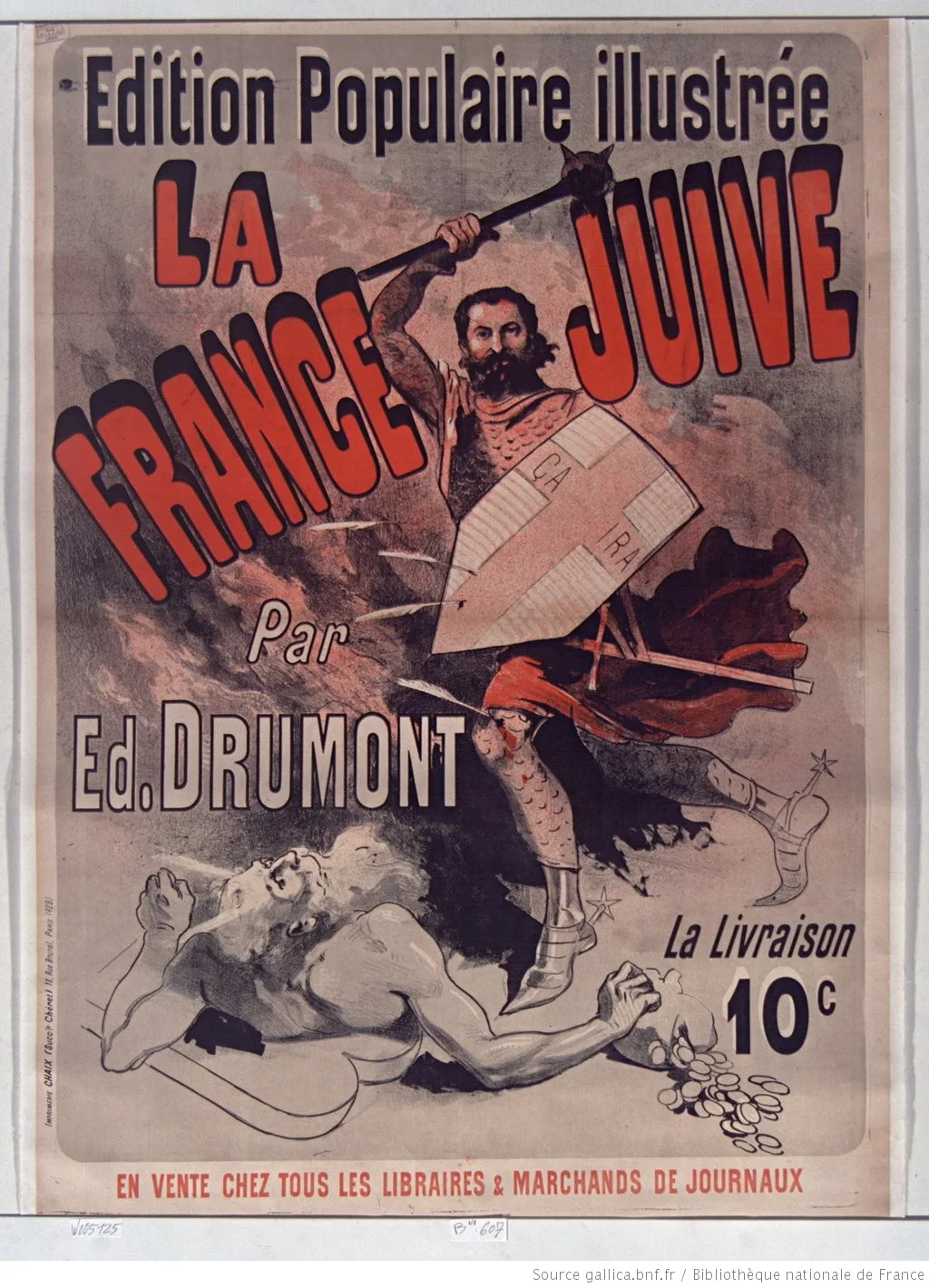 À la suite des émeutes antisémites d'Alger en 1898, l'agitateur Max Régis convainc Edouard Drumont de se présenter dans cette ville aux élections législatives : élu député d'Alger en mai, l'écrivain devient à la Chambre dirigeant du « groupe antisém…